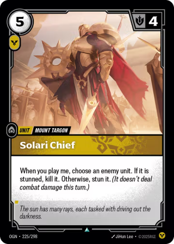 Solari Chief OGN-225/298
