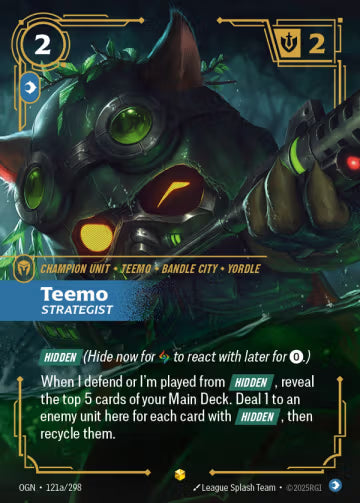 Teemo, Strategist OGN-121a/298