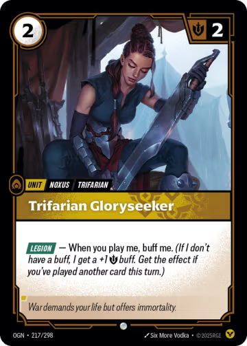 Trifarian Gloryseeker OGN-217/298