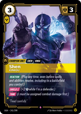 Shen, Kinkou OGN-241/298
