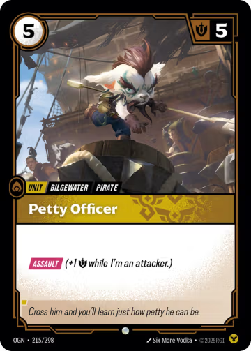 Petty Officer OGN-215/298