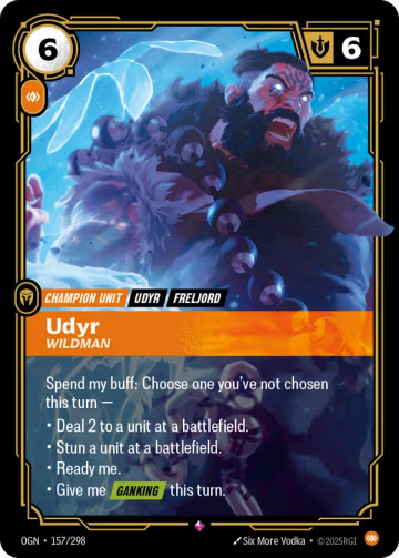 Udyr, Wildman OGN-157/298