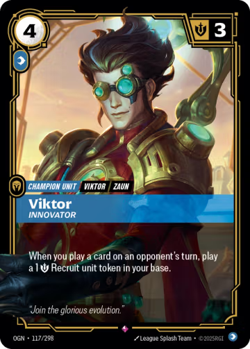 Viktor, Innovator OGN-117/298
