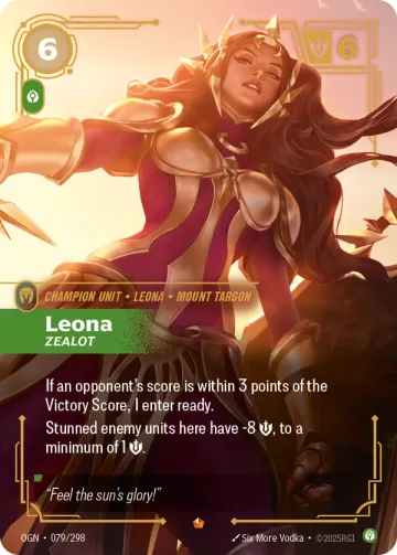 Leona, Zealot OGN-079/298