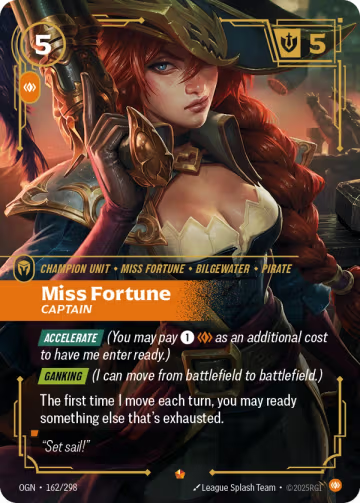 Miss Fortune, Captain OGN-162/298