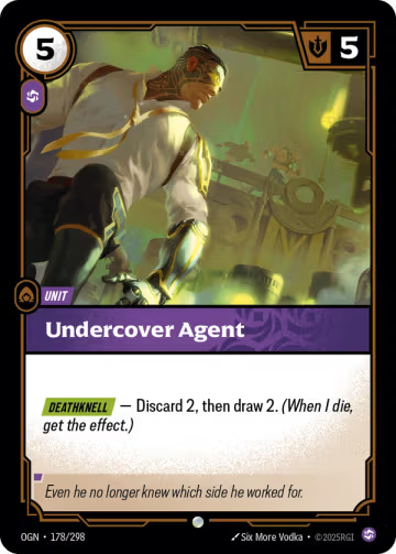 Undercover Agent OGN-178/298