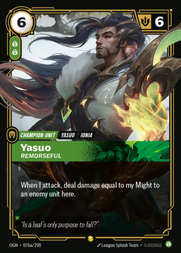 Yasuo, Remorseful OGN-076a/298