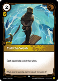 Cull the Weak OGN-209/298