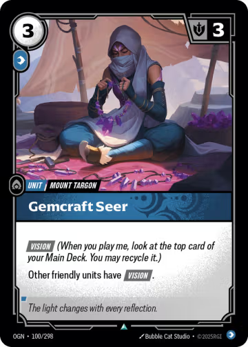 Gemcraft Seer OGN-100/298