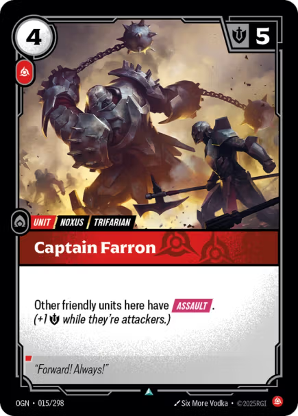 Captain Farron OGN-015/298