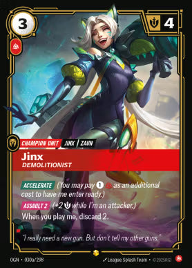 Jinx, Demolitionist OGN-030a/298