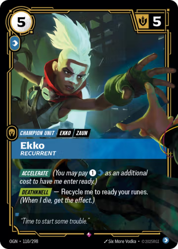 Ekko, Recurrent OGN-110/298