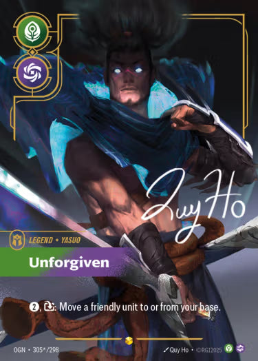 Yasuo, Unforgiven Signature