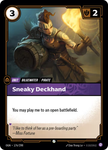 Sneaky Deckhand OGN-176/298