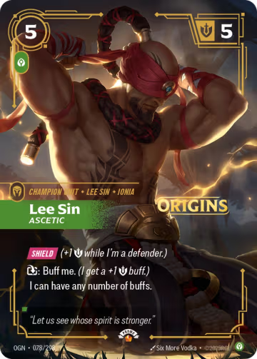 Lee Sin, Ascetic OGN-078/298