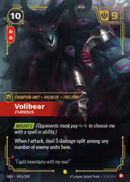 Volibear, Furious OGN-041a/298