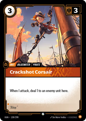Crackshot Corsair OGN-130/298