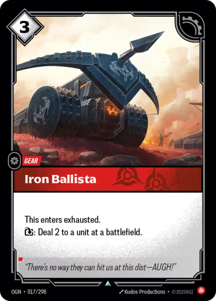 Iron Ballista OGN-017/298