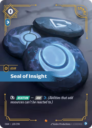 Seal of Insight OGN-120/298