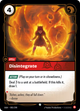 Disintegrate OGN-005/298
