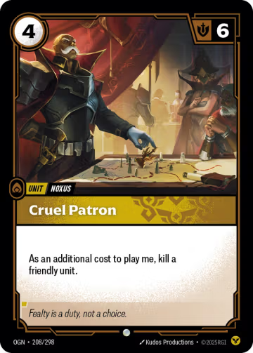 Cruel Patron OGN-208/298