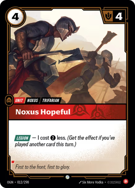 Noxus Hopeful OGN-012/298