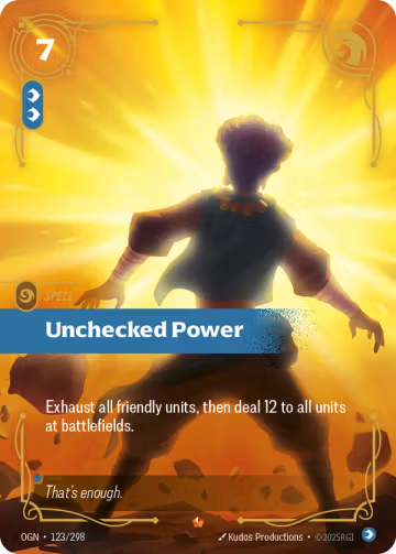 Unchecked Power OGN-123/298