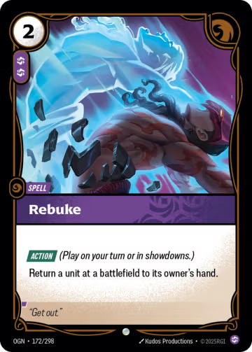 Rebuke OGN-172/298