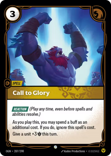 Call to Glory OGN-207/298
