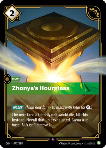 Zhonya's Hourglass OGN-077/298