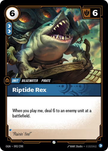 Riptide Rex OGN-092/298