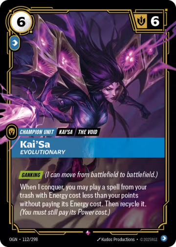 Kai'Sa, Evolutionary OGN-112/298