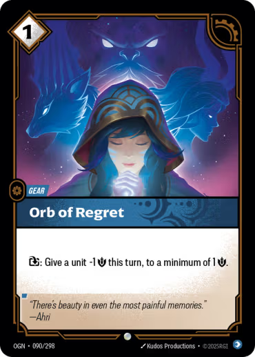 Orb of Regret OGN-090/298