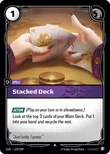 Stacked Deck OGN-183/298